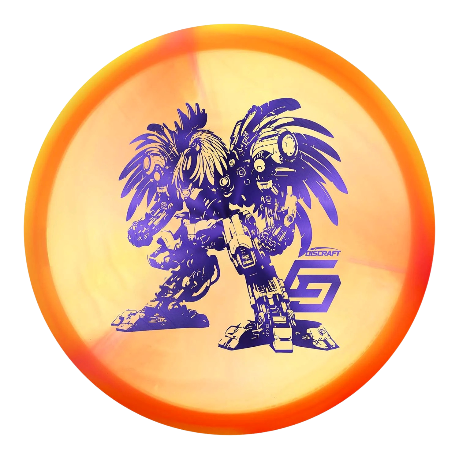 Discraft Limited Edition 2024 Chris Dickerson Robot Chicken Swirl Elite Z Buzzz Midrange Golf Disc