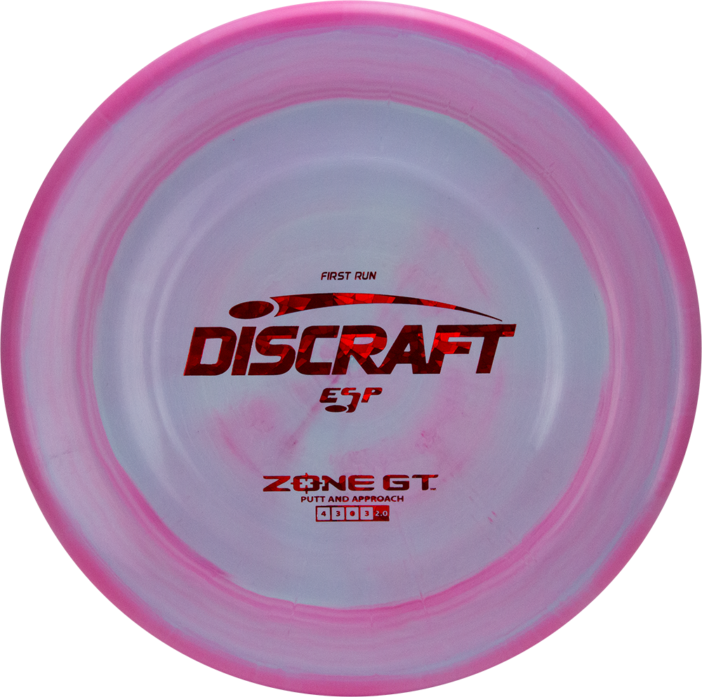 Discraft First Run ESP Zone GT Putter Golf Disc