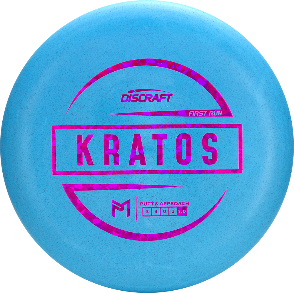 Discraft Limited Edition First Run Paul McBeth Signature Rubber Blend Kratos Putter Golf Disc