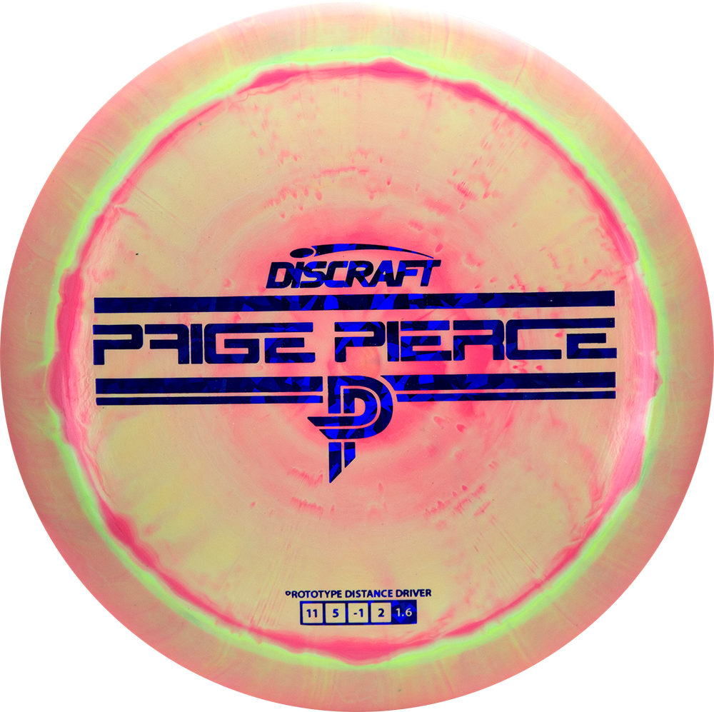 Discraft Limited Edition Prototype Paige Pierce Signature ESP Drive Distance Driver Golf Disc