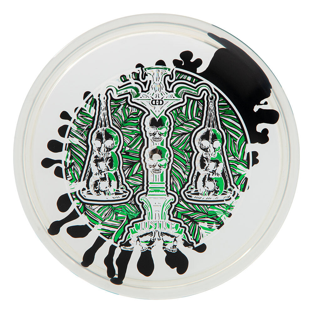 Dynamic Discs Limited Edition 10-Year Anniversary Lucid Ice SplaDDer Justice Midrange Golf Disc
