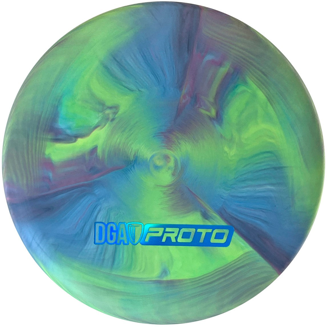 DGA Limited Edition Proto Swirl Base Blend Sonar Putter Golf Disc