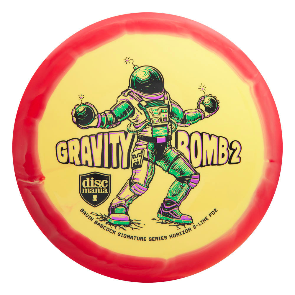 Discmania Limited Edition 2025 Signature Gavin Babcock Gravity Bomb II Horizon S-Line PD2 Power Driver Distance Driver Golf Disc