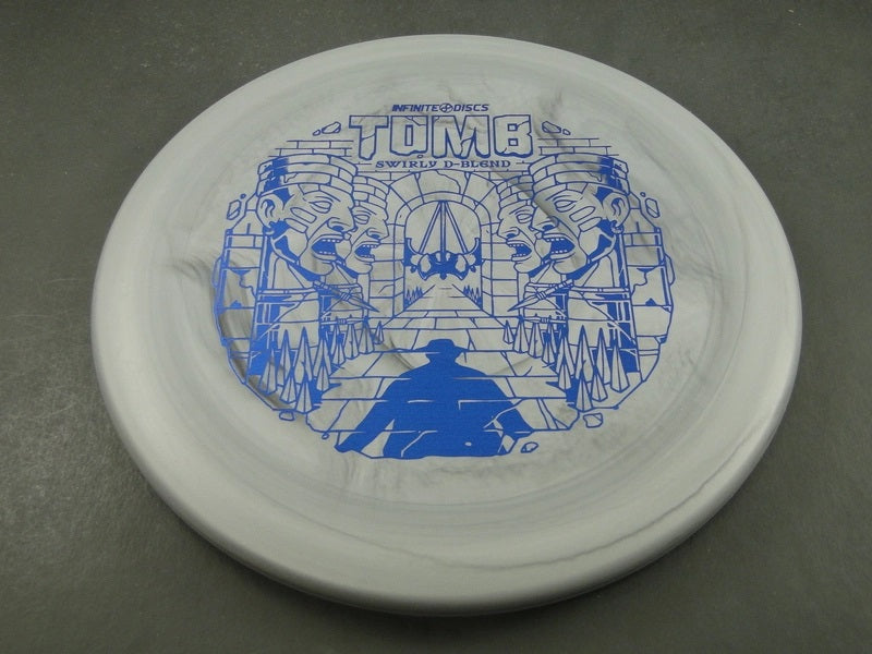 Infinite Discs Swirly D-Blend Tomb Putter Golf Disc
