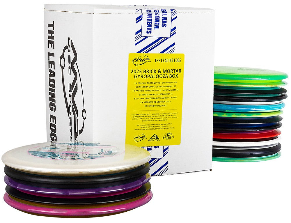 MVP 17-Disc Limited Edition 2025 Digital Gyropalooza Brick & Mortar Exclusive Box Disc Golf Set
