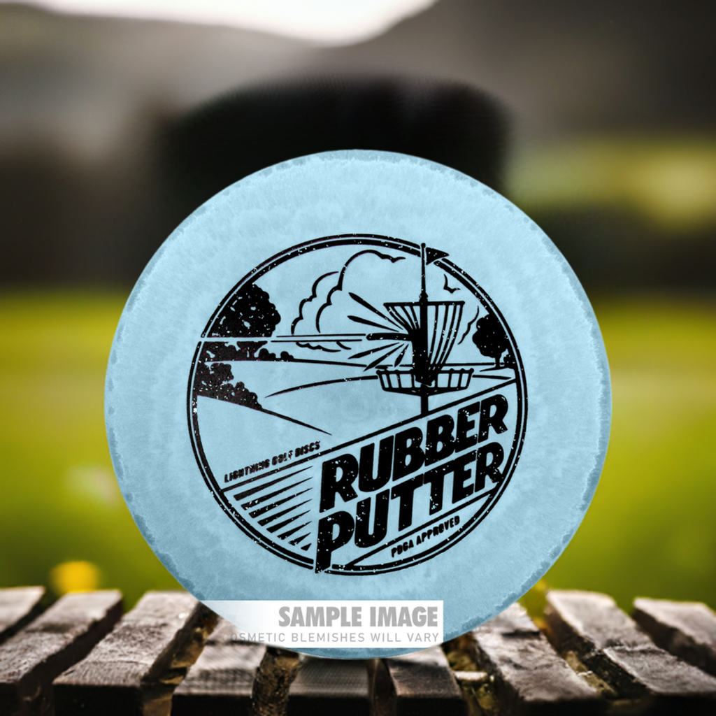 Lightning Strikeout Standard Rubber Putter Golf Disc