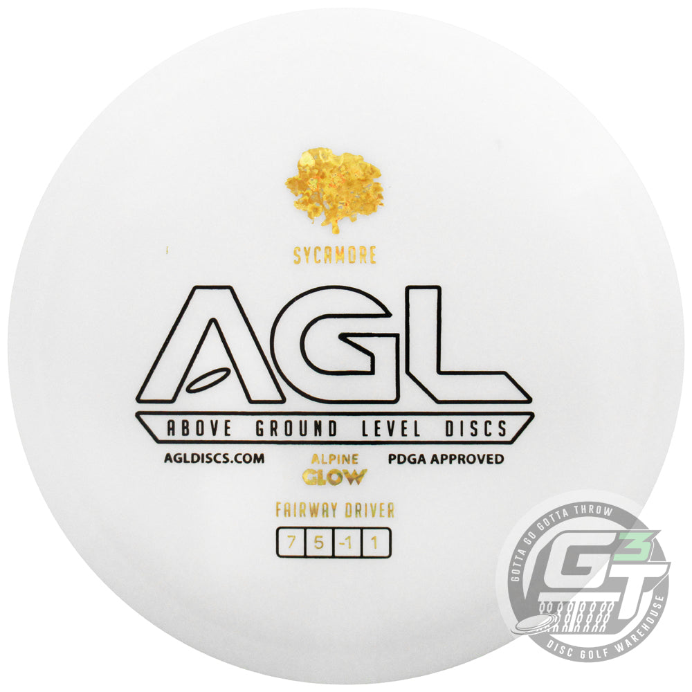 Above Ground Level Glow Alpine Sycamore Fairway Driver Golf Disc