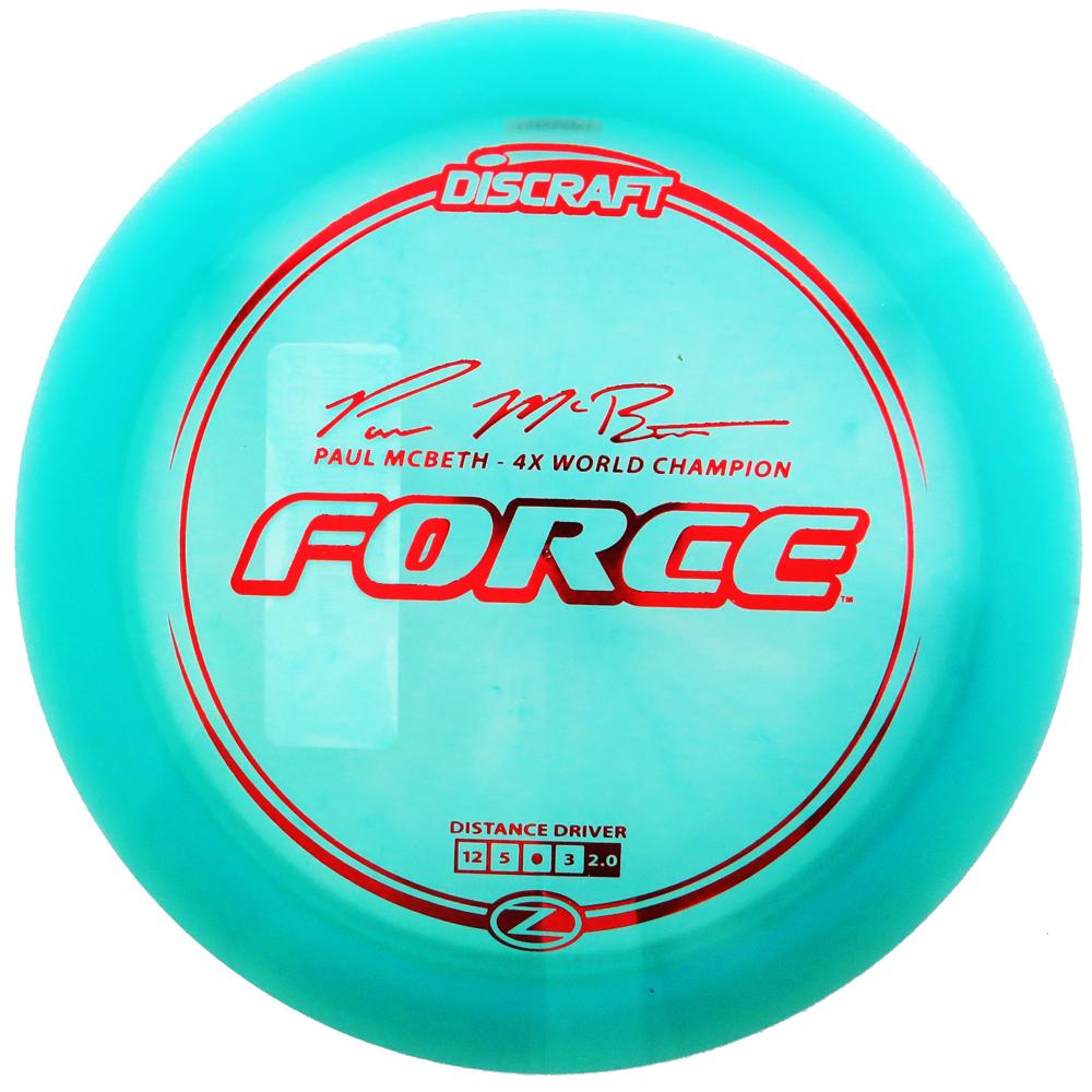 Discraft Paul McBeth Signature Elite Z Force Distance Driver Golf Disc