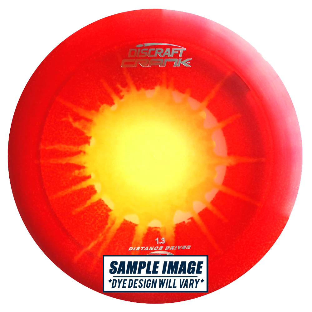 Discraft Fly Dye Elite Z Crank Distance Driver Golf Disc