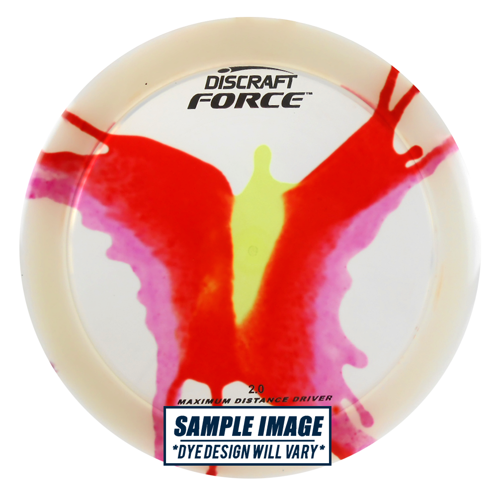 Discraft Fly Dye Elite Z Force Distance Driver Golf Disc