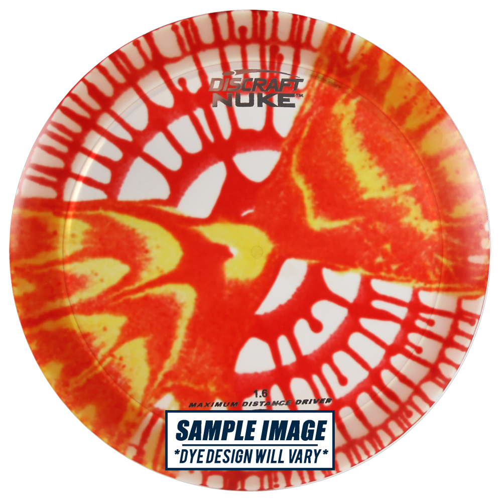Discraft Fly Dye Elite Z Nuke Distance Driver Golf Disc