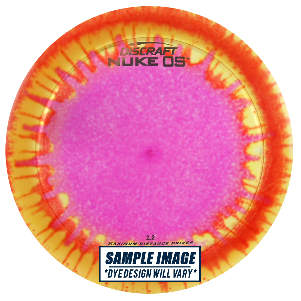 Discraft Fly Dye Elite Z Nuke OS Distance Driver Golf Disc
