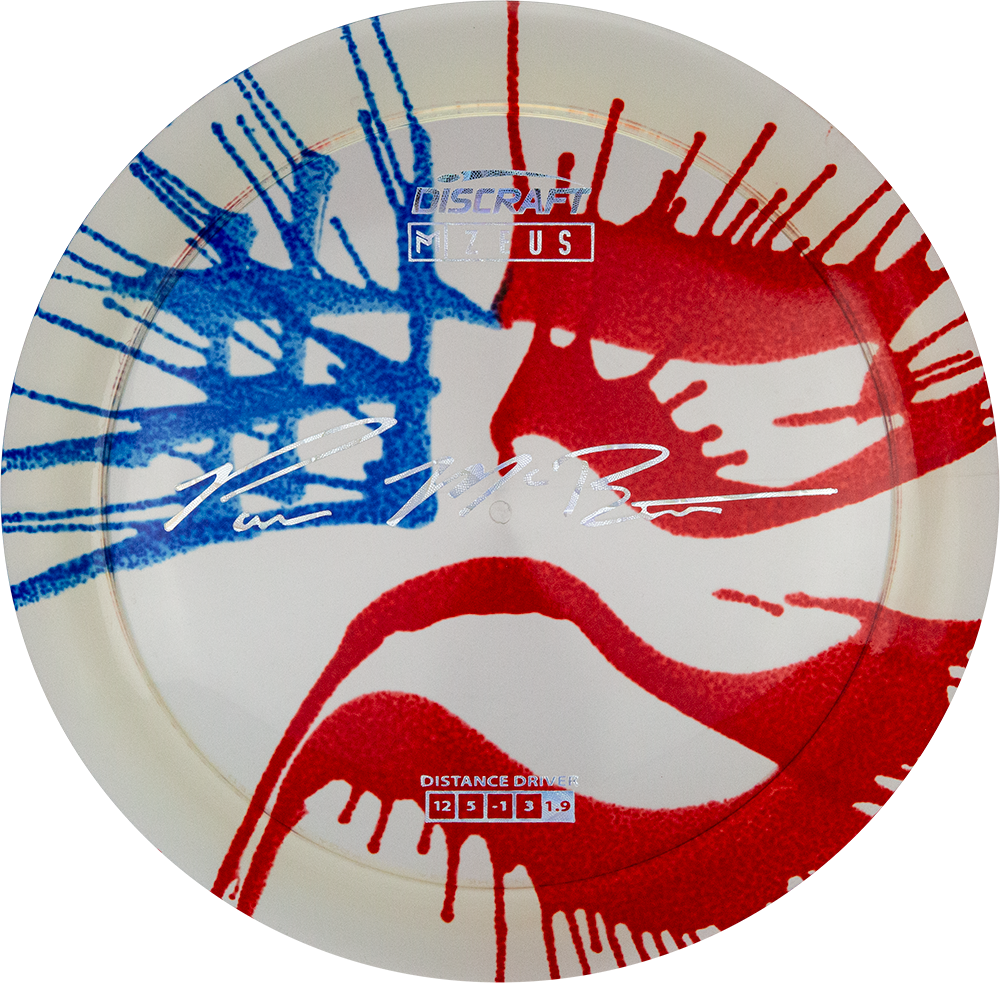 Discraft Paul McBeth Signature Fly Dye Elite Z Zeus Distance Driver Golf Disc