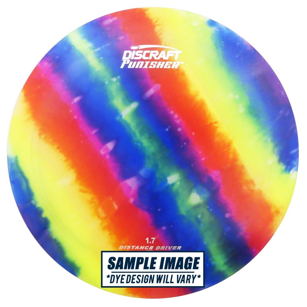 Discraft Fly Dye Elite Z Punisher Distance Driver Golf Disc