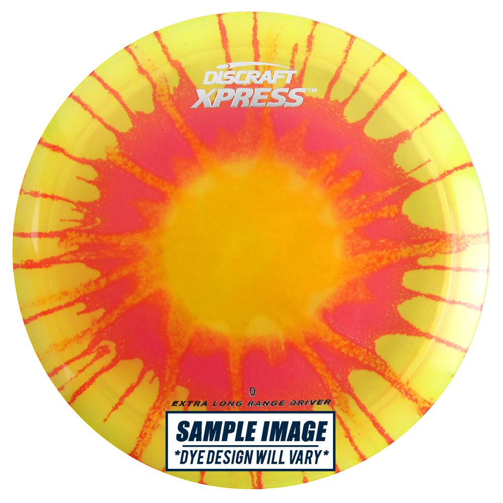 Discraft Fly Dye Elite Z Xpress Fairway Driver Golf Disc