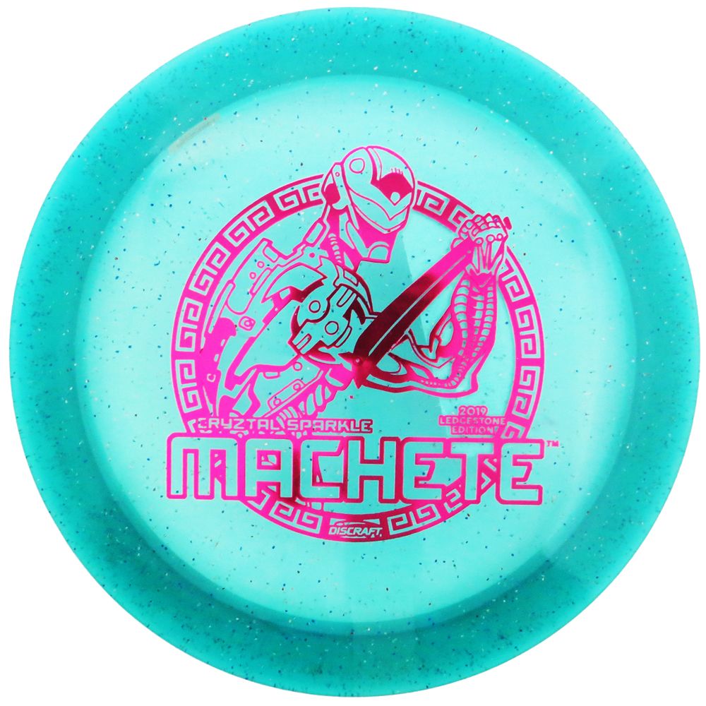 Discraft Limited Edition 2019 Ledgestone Open Sparkle CryZtal Z Machete Distance Driver Golf Disc