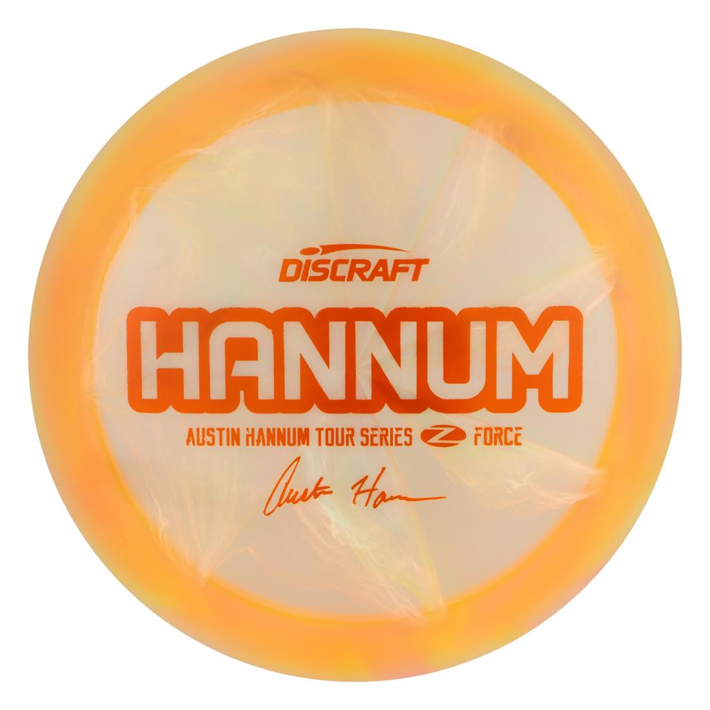 Discraft Limited Edition 2020 Tour Series Austin Hannum Swirl Elite Z Force Distance Driver Golf Disc