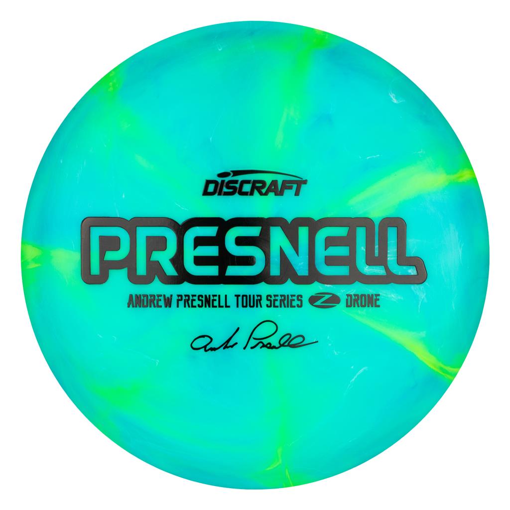 Discraft Limited Edition 2020 Tour Series Andrew Presnell Swirl Elite Z Drone Midrange Golf Disc