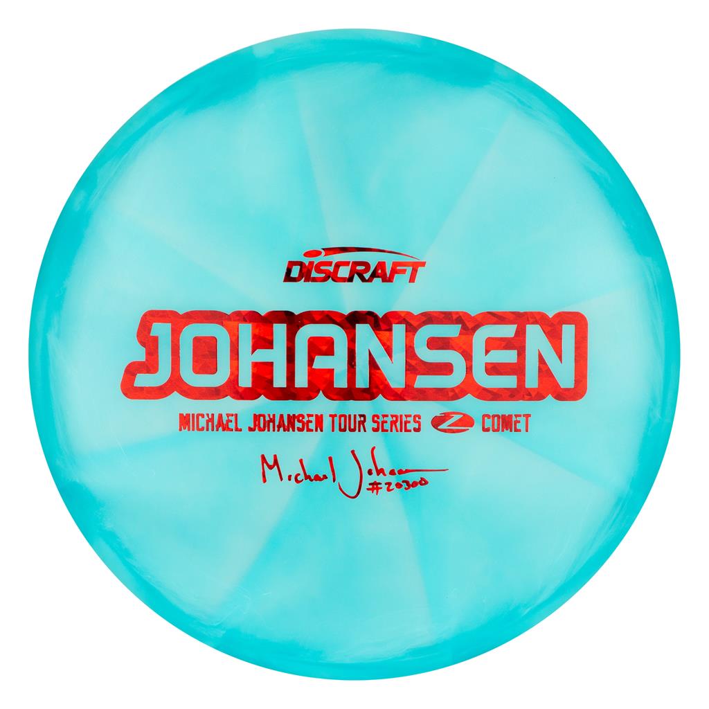 Discraft Limited Edition 2020 Tour Series Michael Johansen Swirl Elite Z Comet Midrange Golf Disc