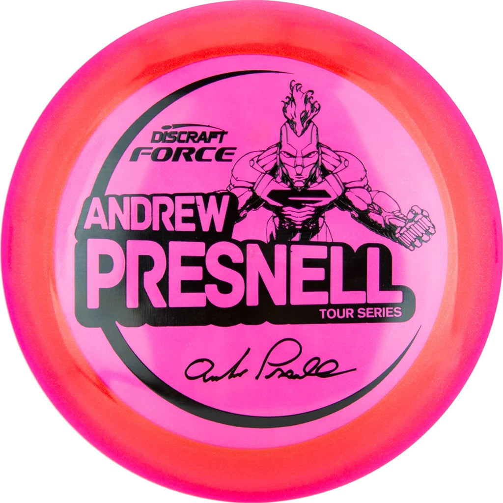 Discraft Limited Edition 2021 Tour Series Andrew Presnell Metallic Tour Z Force Distance Driver Golf Disc