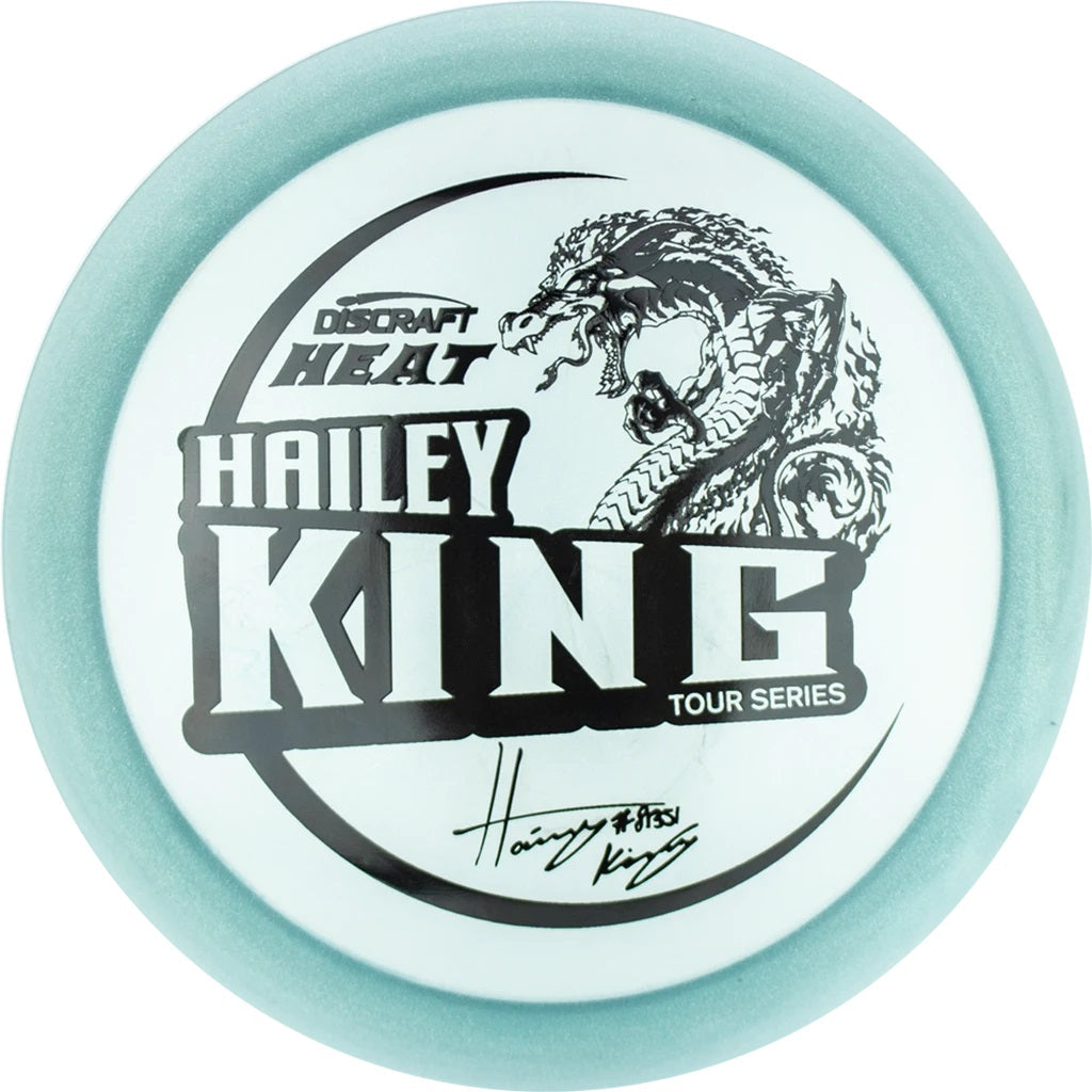 Discraft Limited Edition 2021 Tour Series Hailey King Metallic Tour Z Heat Distance Driver Golf Disc