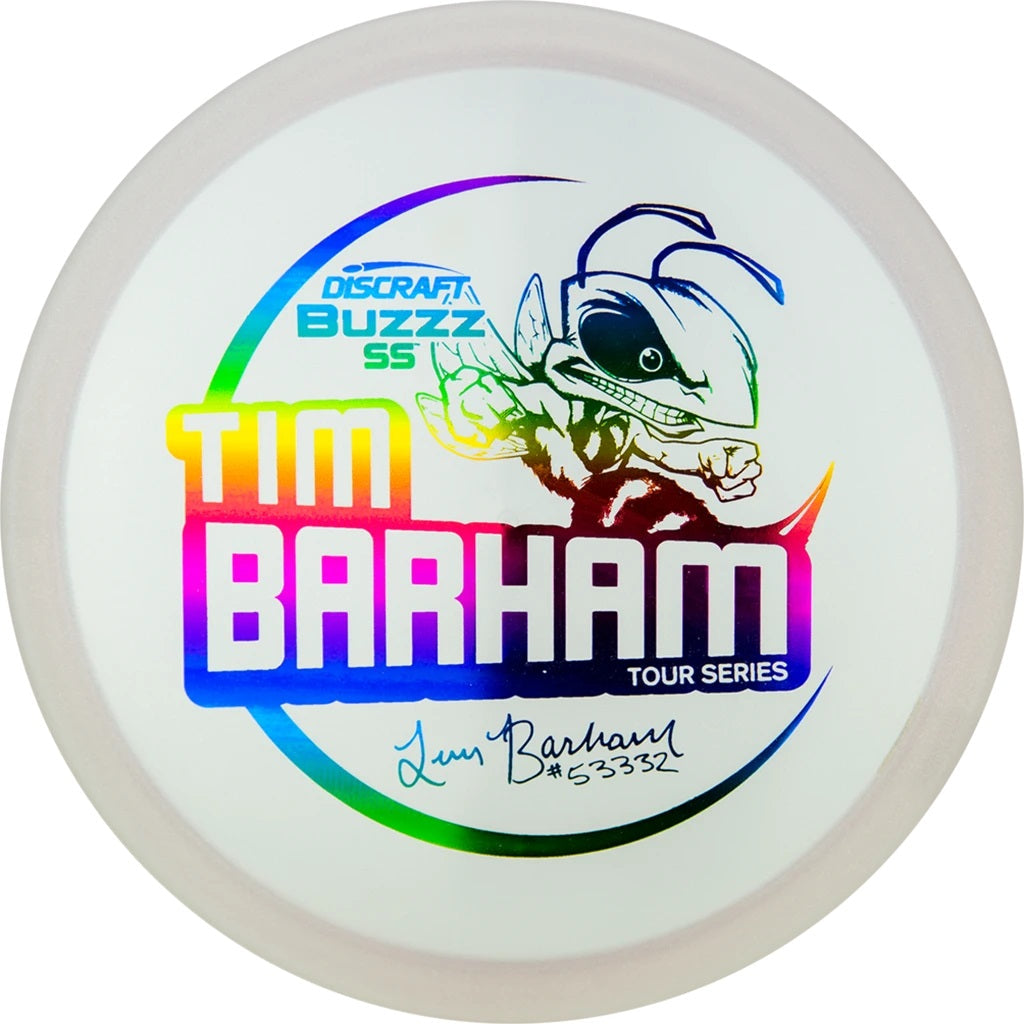 Discraft Limited Edition 2021 Tour Series Tim Barham Metallic Tour Z Buzzz SS Midrange Golf Disc
