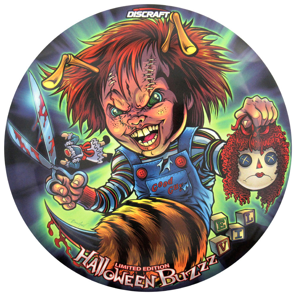 Discraft Limited Edition 2022 Halloween SuperColor ESP Buzzz Midrange Golf Disc