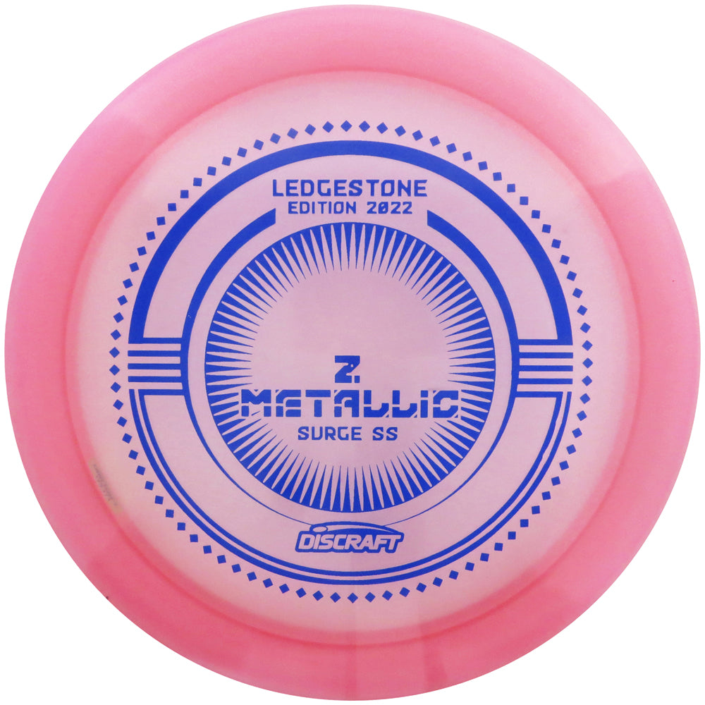 Discraft Limited Edition 2022 Ledgestone Open Metallic Elite Z Surge SS Distance Driver Golf Disc