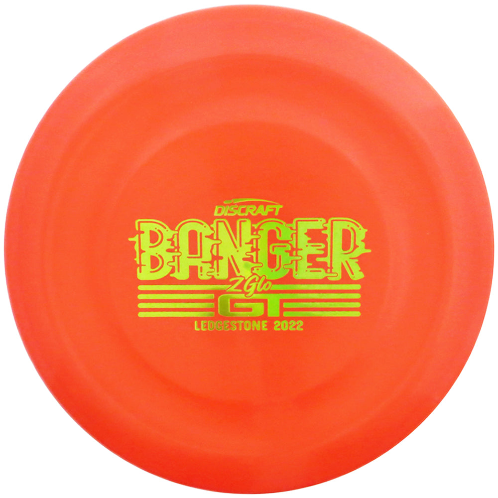 Discraft Limited Edition 2022 Ledgestone Open Glo Elite Z Banger GT Putter Golf Disc