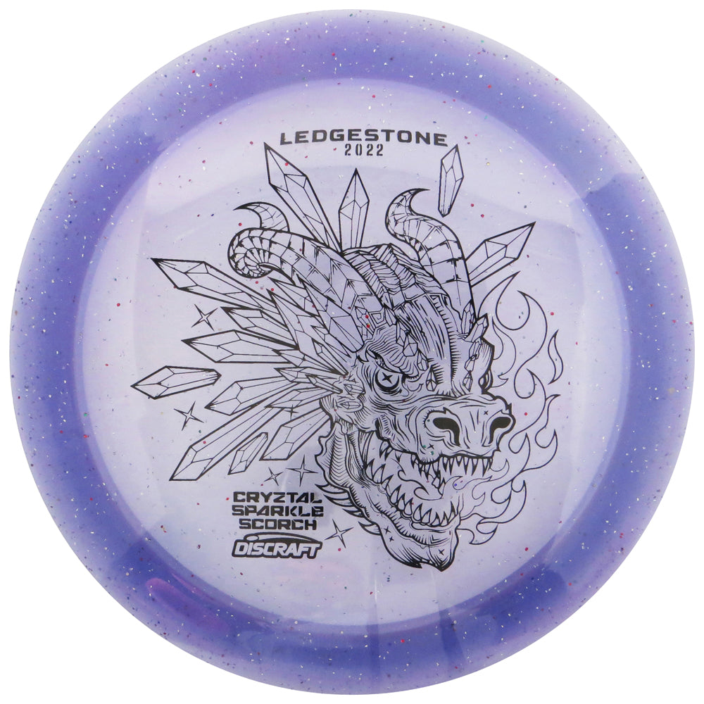 Discraft Limited Edition 2022 Ledgestone Open Sparkle CryZtal Z Scorch Distance Driver Golf Disc