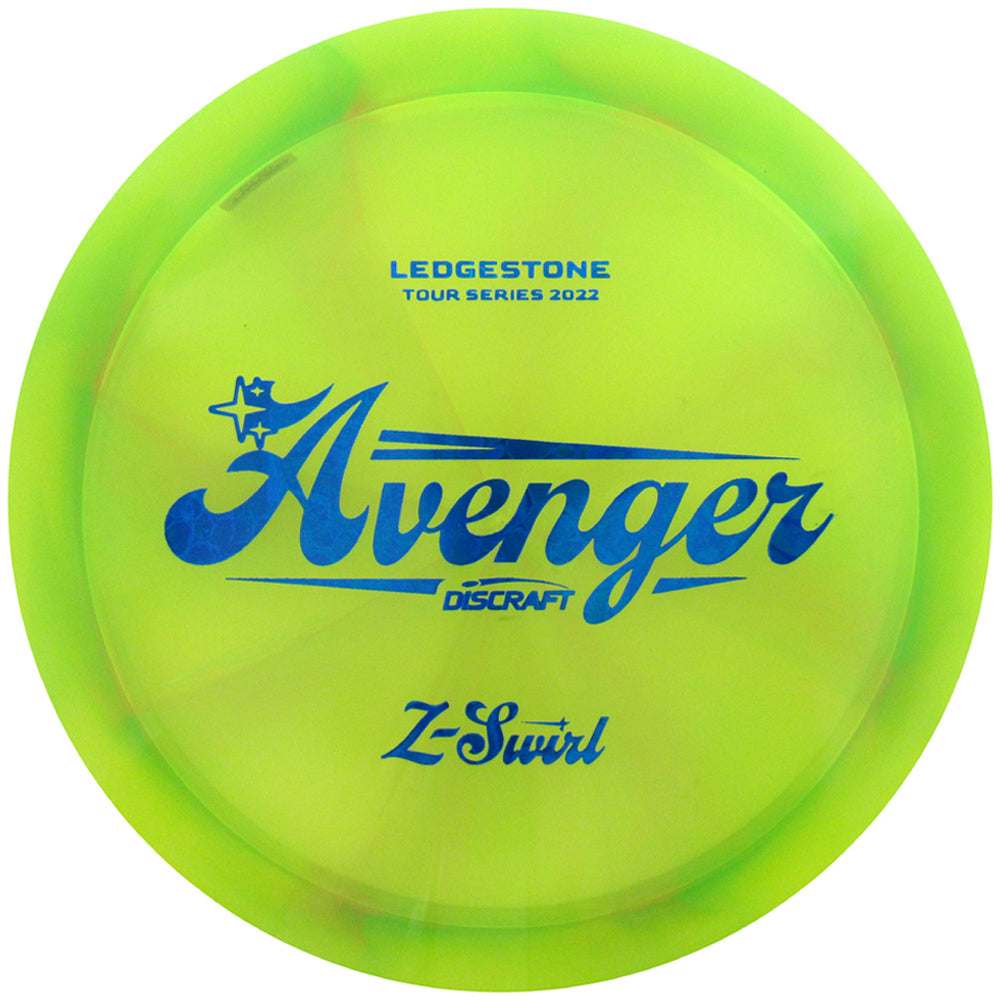 Discraft Limited Edition 2022 Ledgestone Open Swirl Elite Z Avenger Distance Driver Golf Disc