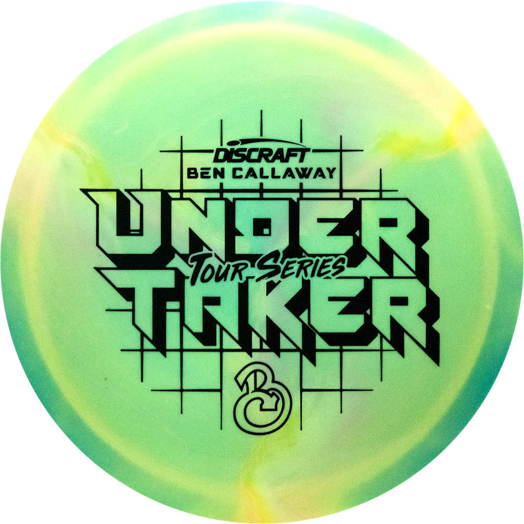 Discraft Limited Edition 2022 Tour Series Ben Callaway Swirl ESP Undertaker Distance Driver Golf Disc