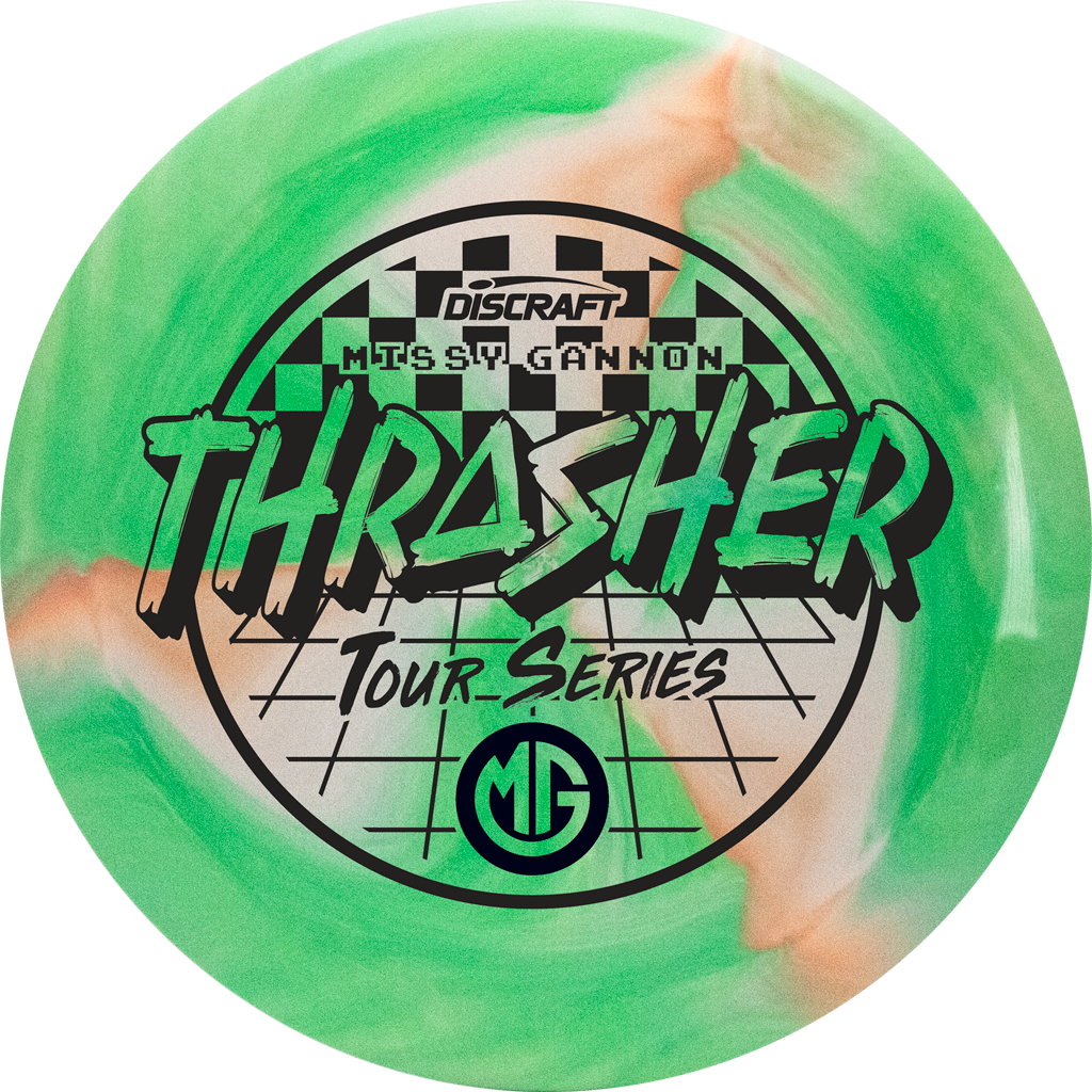 Discraft Limited Edition 2022 Tour Series Missy Gannon Swirl ESP Thrasher Distance Driver Golf Disc