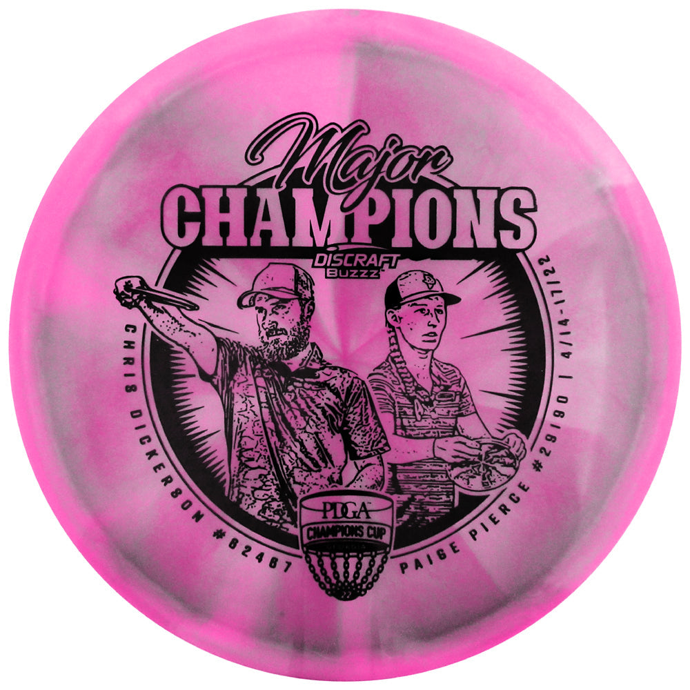 Discraft Limited Edition 2022 PDGA Champions Cup Commemorative Special Blend Buzzz Midrange Golf Disc