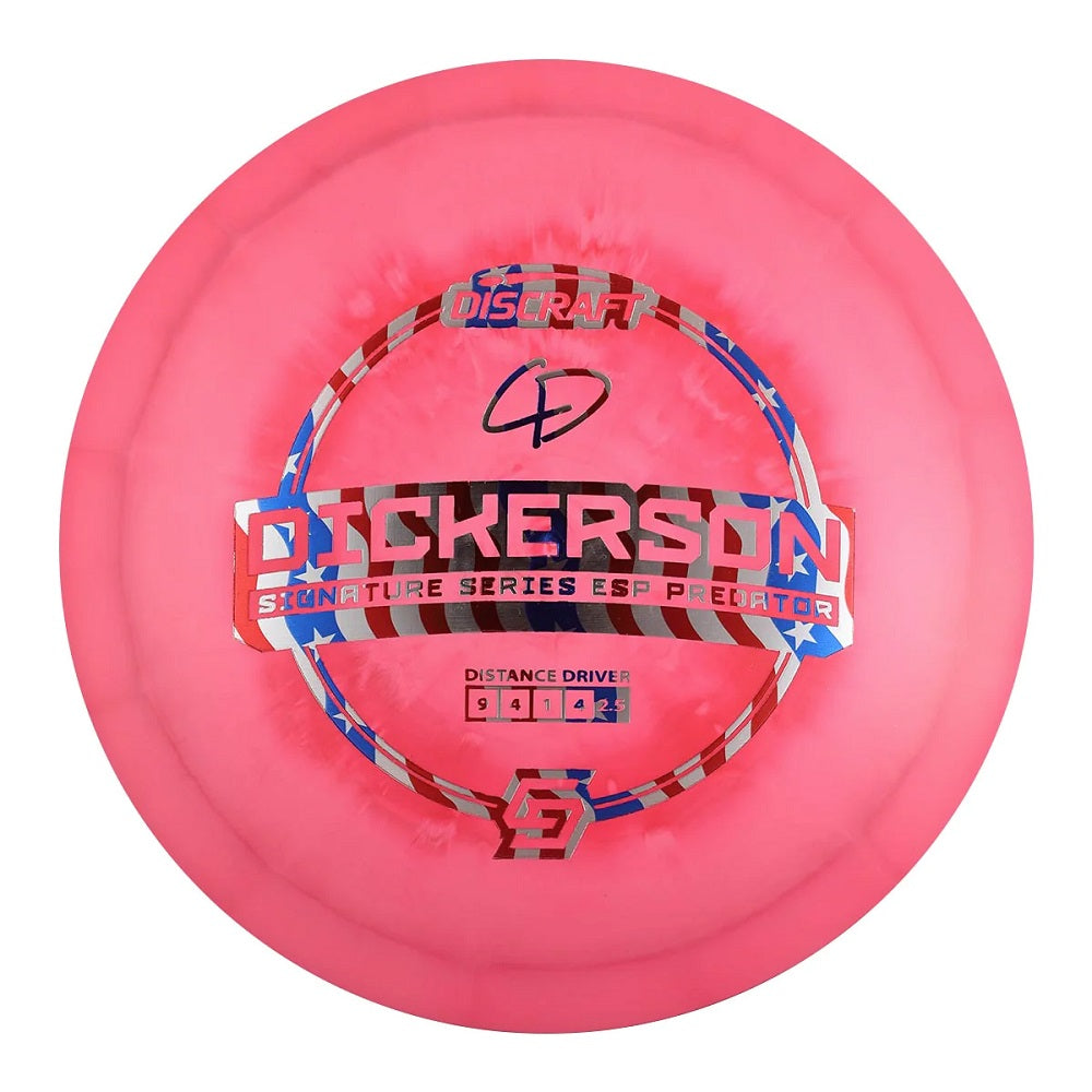 Discraft Limited Edition 2023 Signature Series Chris Dickerson Swirl ESP Predator Fairway Driver Golf Disc