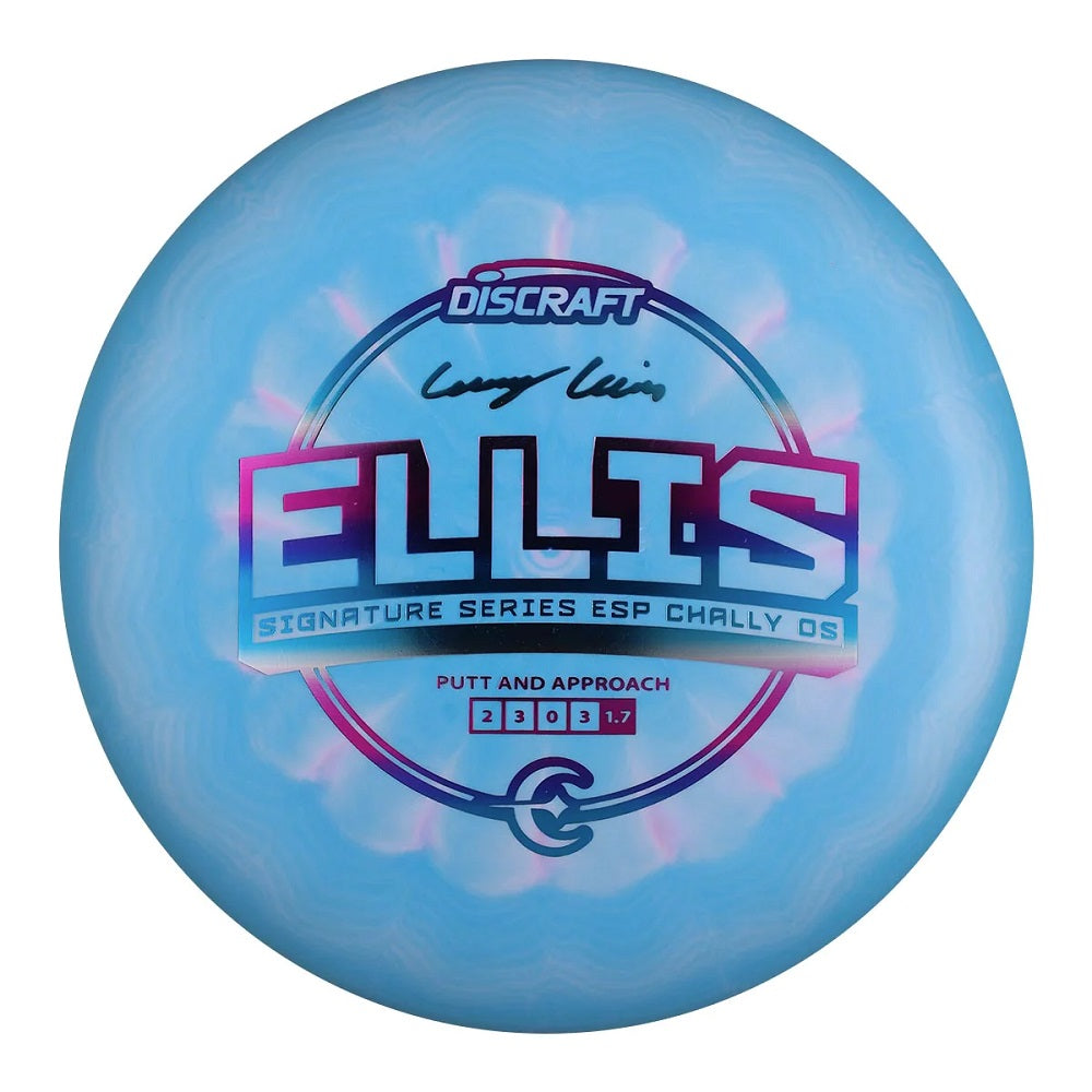 Discraft Limited Edition 2023 Signature Series Corey Ellis Swirl ESP Challenger OS Putter Golf Disc