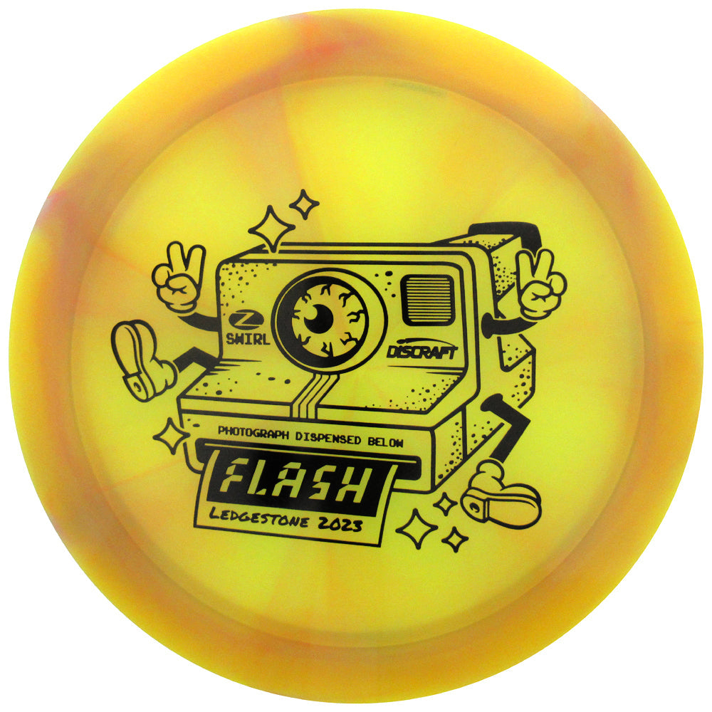 Discraft Limited Edition 2023 Ledgestone Open Swirl Elite Z Flash Distance Driver Golf Disc