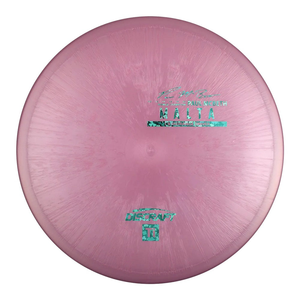 Discraft Limited Edition 2024 Elite Team Paul McBeth Titanium Malta Midrange Golf Disc