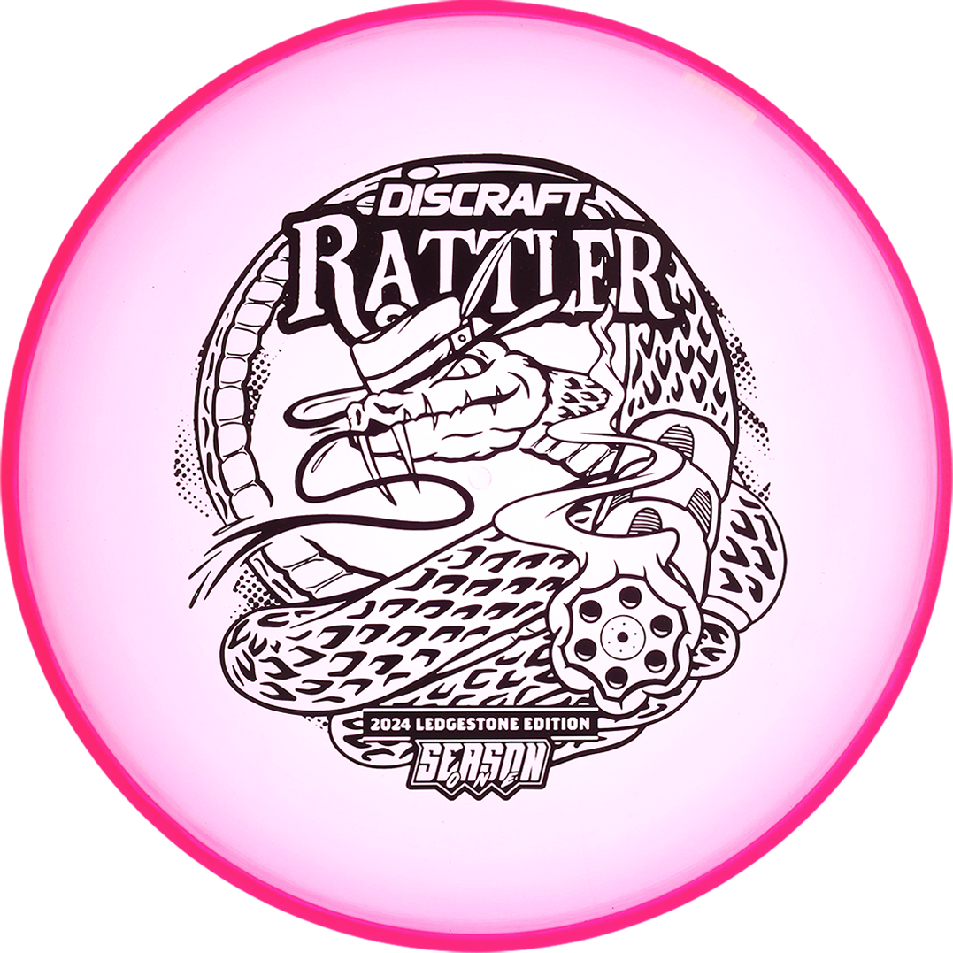 Discraft Limited Edition 2024 Ledgestone Open CryZtal Z Rattler Putter Golf Disc