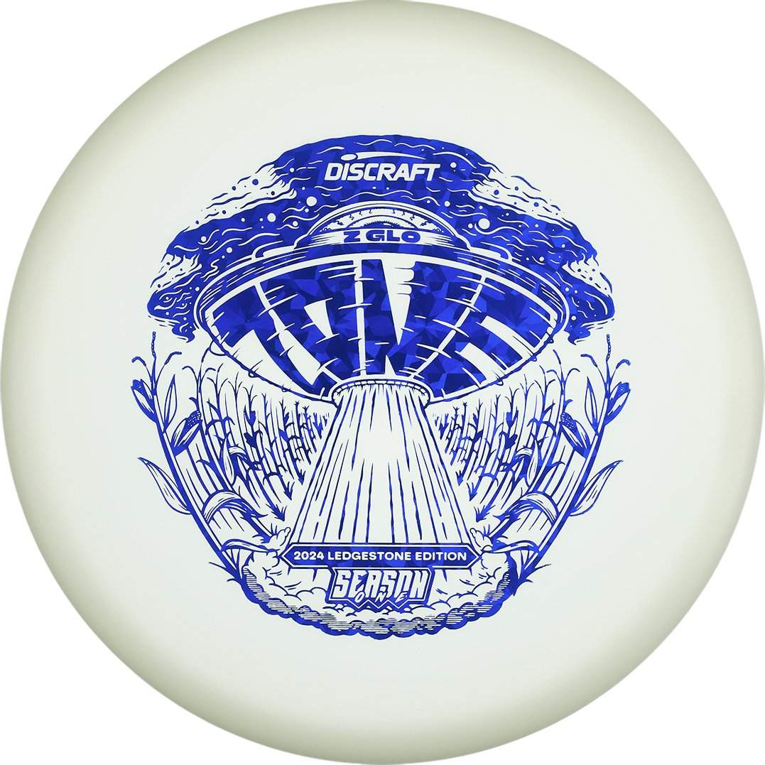 Discraft Limited Edition 2024 Ledgestone Open Glo Elite Z Zone Putter Golf Disc