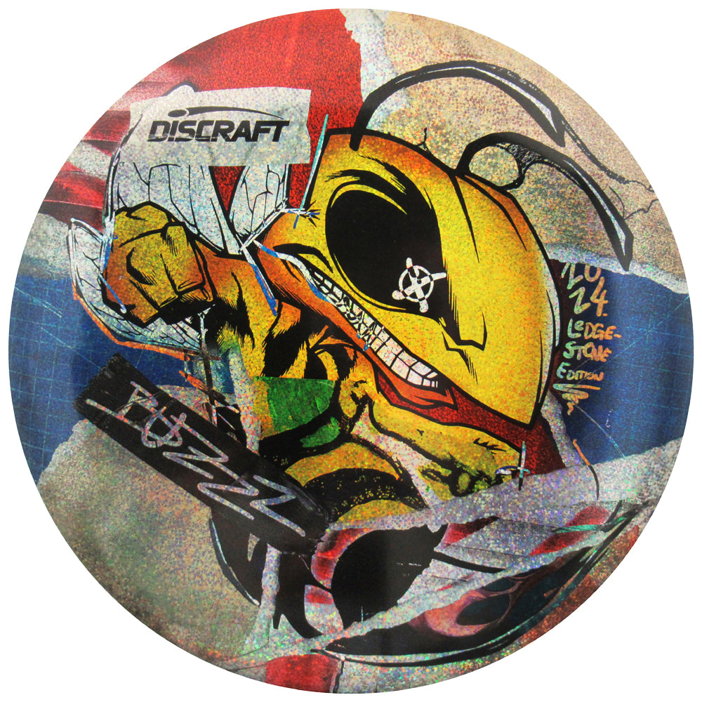 Discraft Limited Edition 2024 Ledgestone Open Full Foil SuperColor ESP Buzzz Midrange Golf Disc