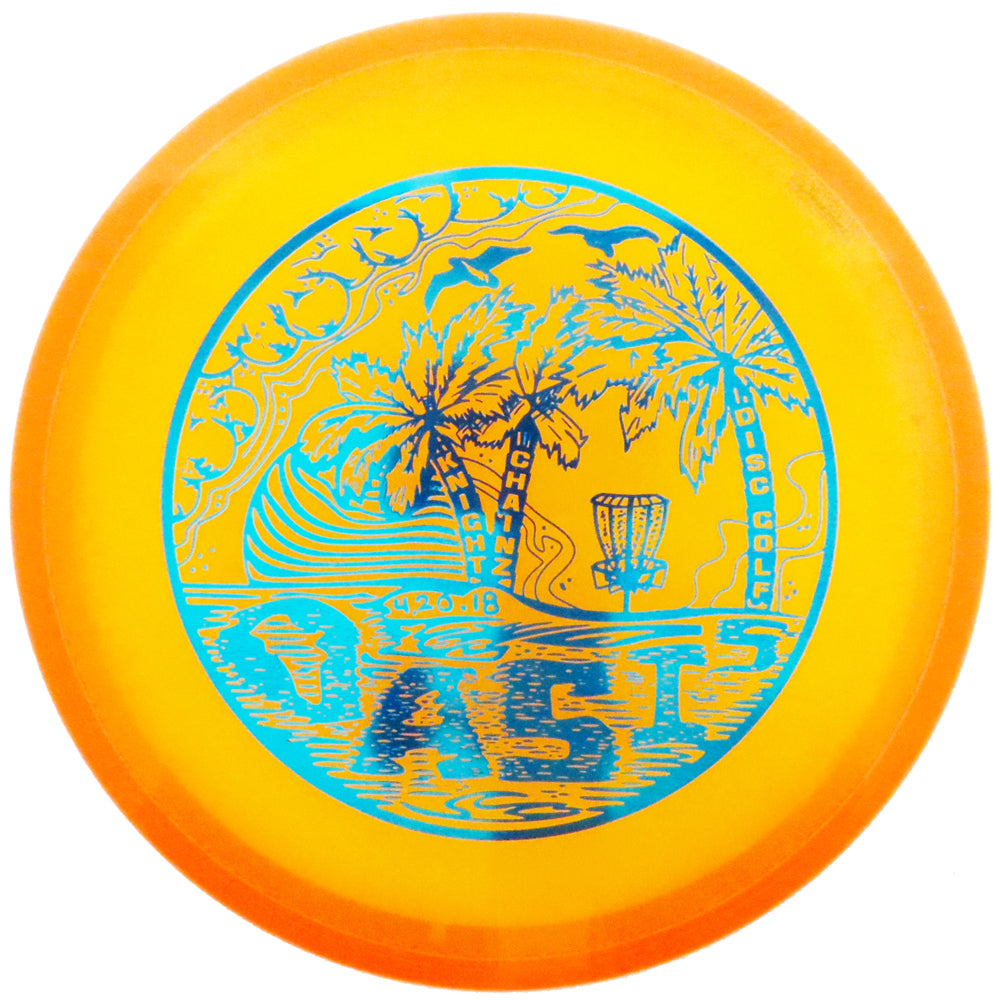 Discraft Limited Edition 2018 420 DGO CryZtal Z Challenger Putter Golf Disc