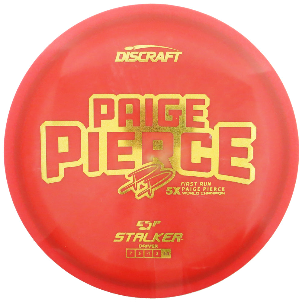 Discraft Limited Edition First Run Paige Pierce 5X Signature ESP Stalker Fairway Driver Golf Disc