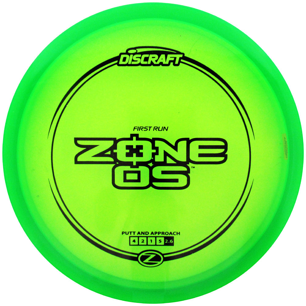 Discraft First Run Elite Z Zone OS Putter Golf Disc
