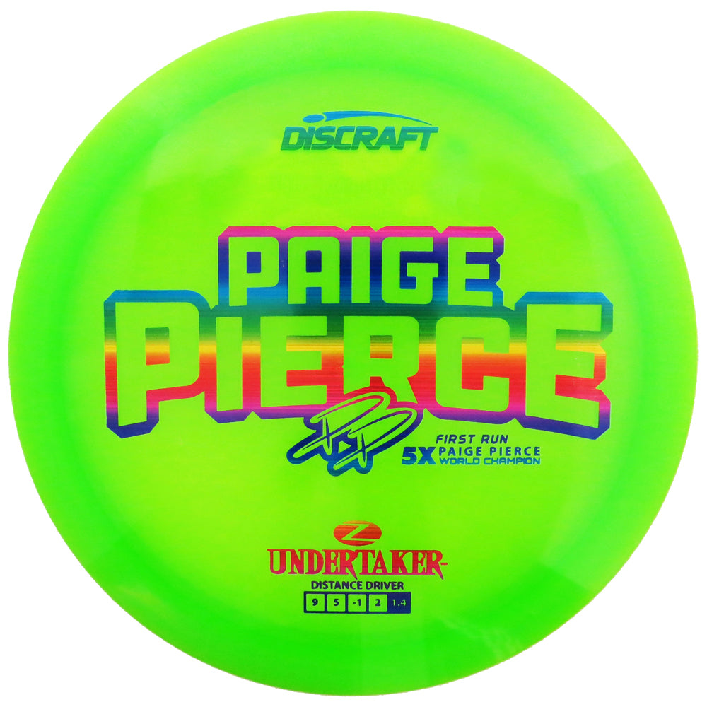 Discraft Limited Edition First Run Paige Pierce 5X Signature Elite Z Sol Midrange Golf Disc