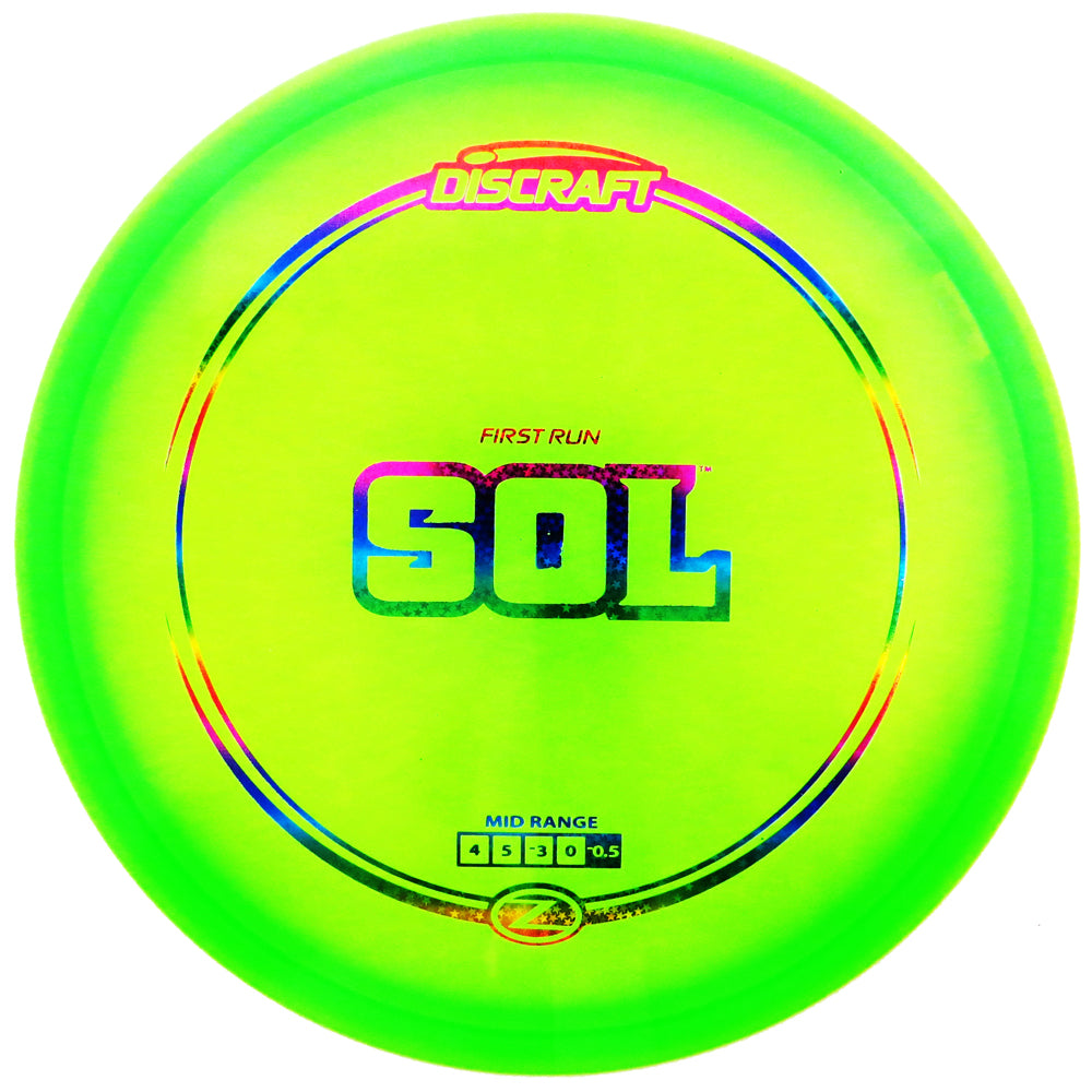 Discraft First Run Elite Z Sol Midrange Golf Disc