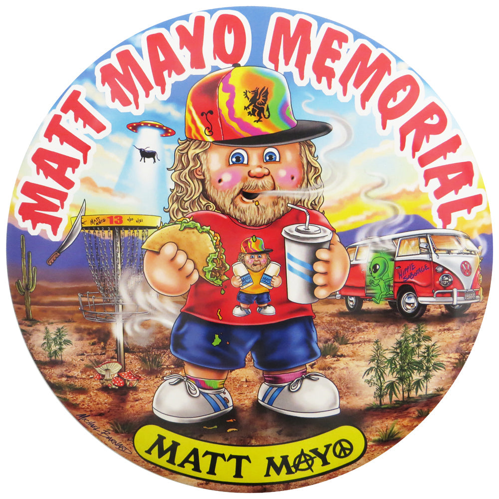Discraft Limited Edition Matt Mayo Memorial Aliens SuperColor ESP Buzzz Midrange Golf Disc