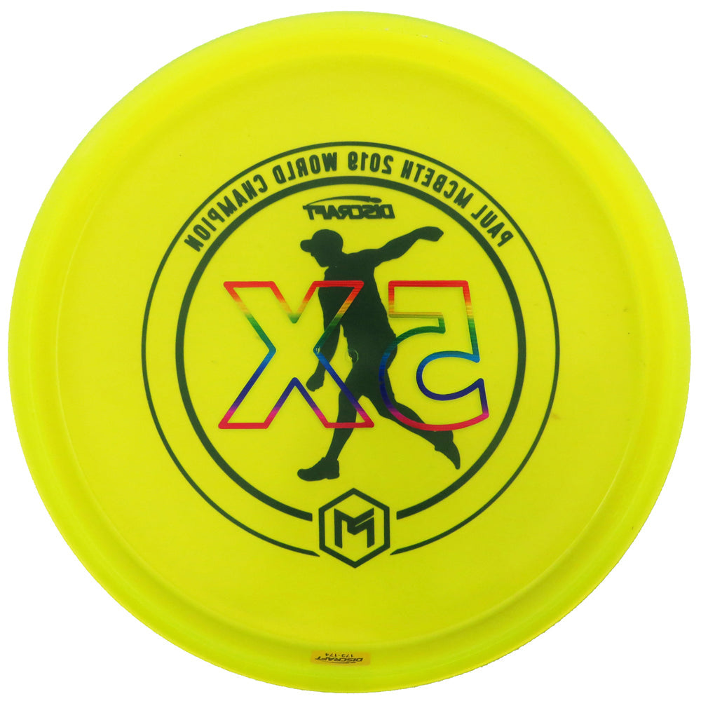 Discraft Limited Edition Paul McBeth 5X World Champion CryZtal Z Luna Putter Golf Disc