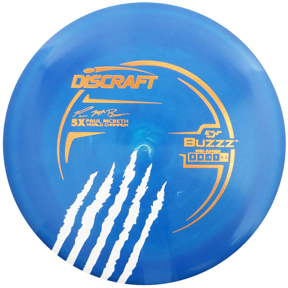 Discraft Limited Edition Paul McBeth 5X Signature ESP Buzzz Midrange Golf Disc