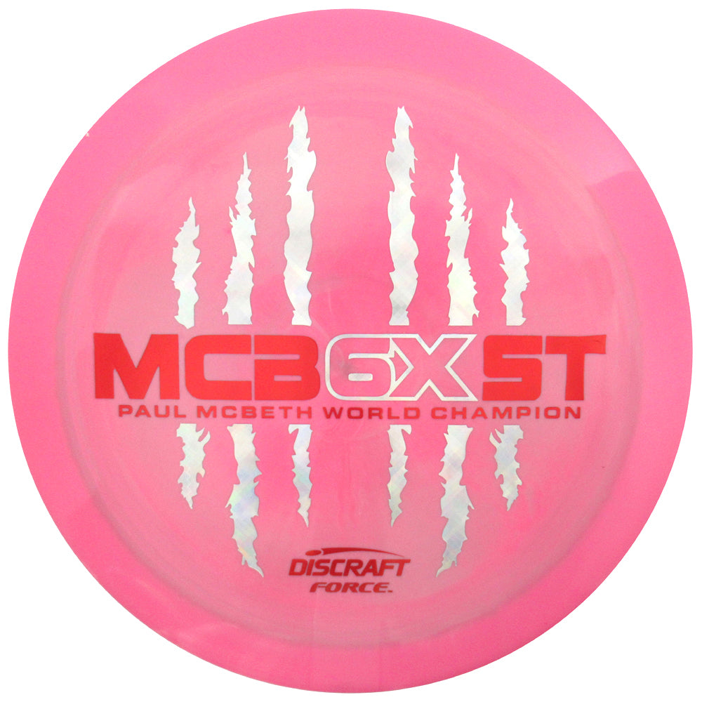 Discraft Limited Edition Paul McBeth 6X Commemorative McBeast Stamp ESP Force Distance Driver Golf Disc